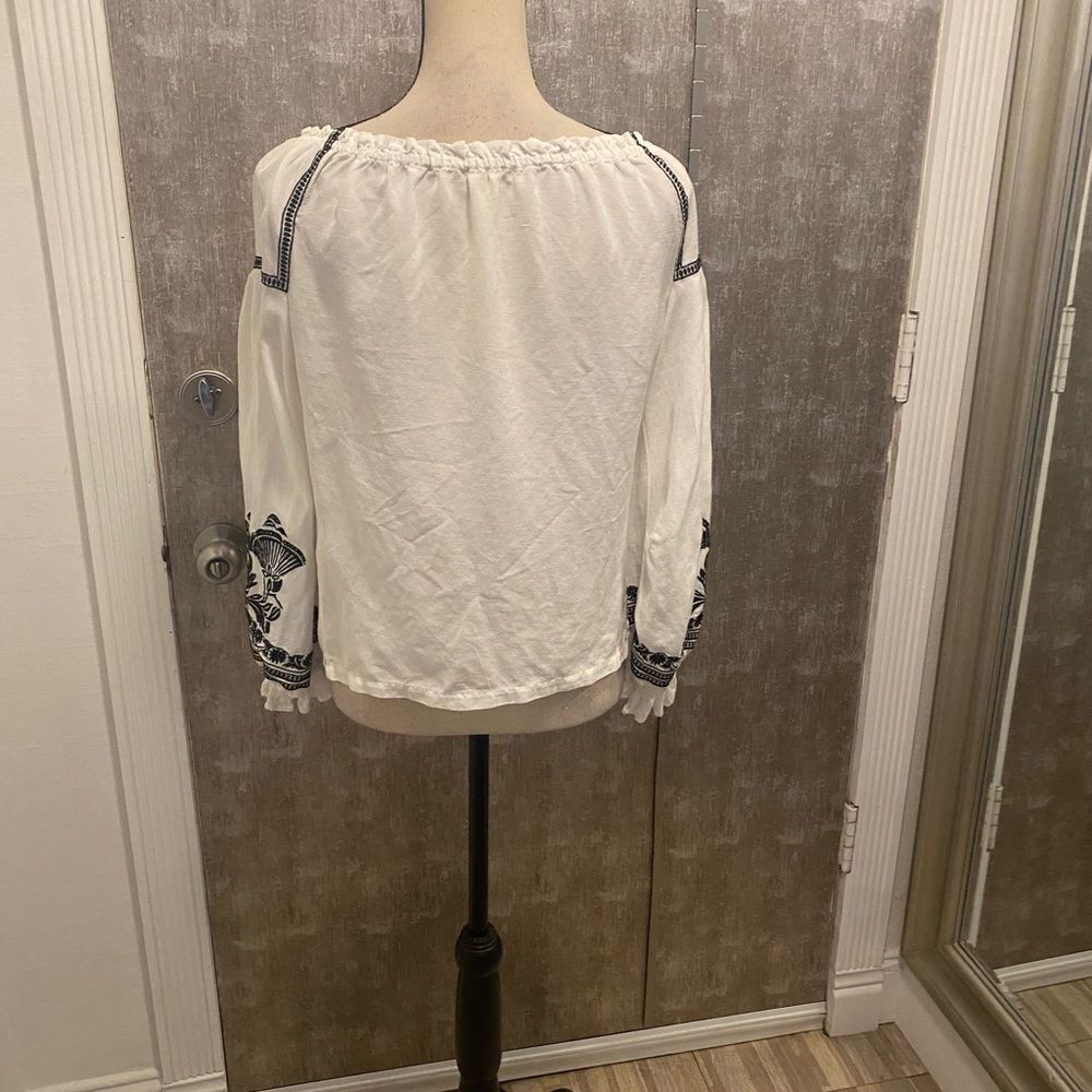 Maje embroidered boho blouse, S - Picture 8 of 11